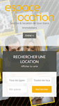Mobile Screenshot of espace-location.ch